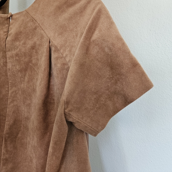 BCBGMaxazria Mariko Suede Shirt - Picture 12 of 13